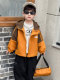 Boys' Spring and Autumn Jacket Three-In-One Windbreaker 2026 New Children's Korean Style Trendy Autumn Jacket for Boys