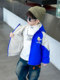 Ultraman Boys' Autumn and Winter Fleece-Lined Jacket 2025 New Children's Korean Style Stylish Thickened Reversible Windbreaker