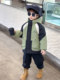 Boys' Autumn and Winter Quilted Jacket, Three-In-One Padded Coat, Thickened Outerwear, 2025 New Style, Children's Fashionable Winter Clothing
