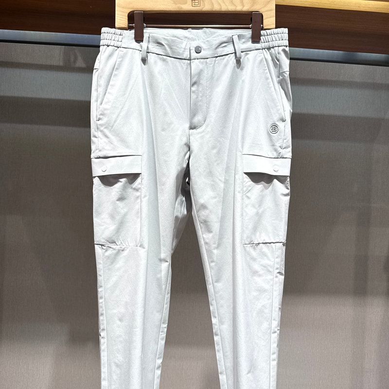 Bosssunwen Genuine Men's Clothing New Autumn and Winter Workwear Casual Pants Long Pants Black and White 2 Colors 153138031890