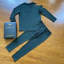 WJ制式保暖内衣裤男士冬季防寒保暖内衣橄榄绿加绒加厚防静电