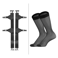 2 пары черных + 1 пары клипов для носков