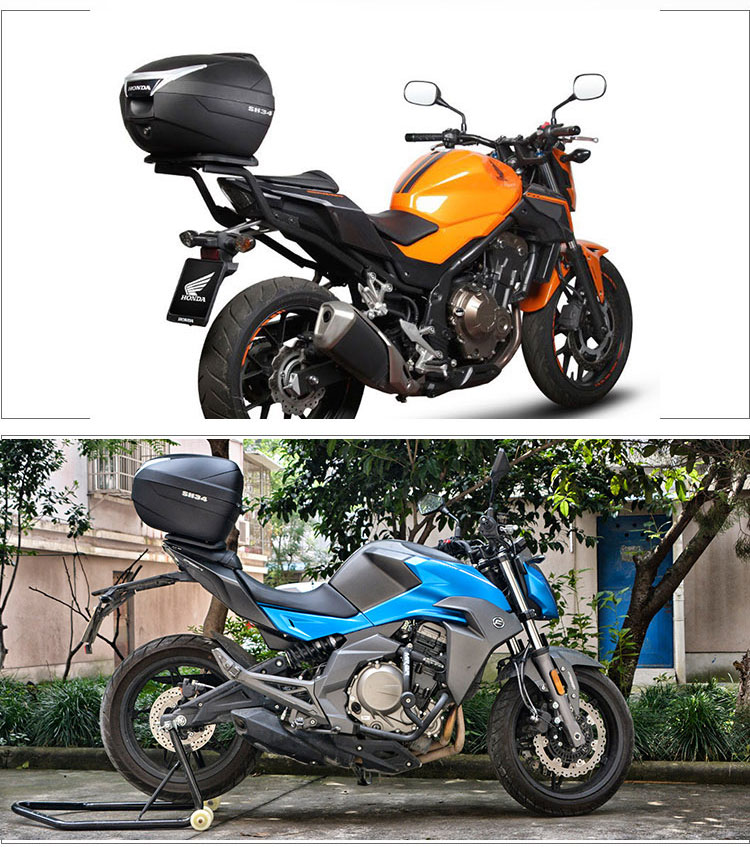 SHAD 尾箱 摩托车 Honda bẻ khóa Jiayu PCX xe tay ga điện lại hộp SH34 thùng cốp sau xe máy