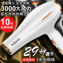 Hair dryer household high-power 3000W hair salon barber shop special high wind speed dry negative ion mute