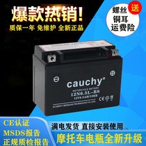 12N6 5-BS motorcycle battery 12V6 5a universal dry battery Zongshen Tianma mens CG125 Pearl River 125