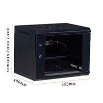 6U luxury wall wall cabinet network cabinet switch router hard disk recorder monitoring amplifier