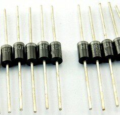 【纳鑫电子】全新原装 HER508 直插DO-27快恢复二极管5A1000V正品