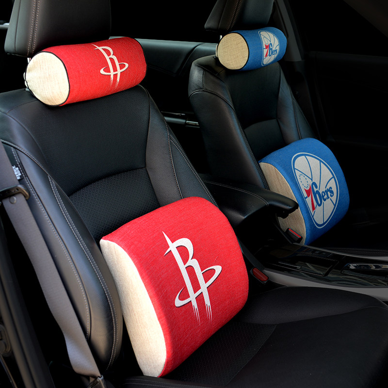 Cartoon cute car pillow pillow memory foam neck pillow seat car pillow car car interior supplies