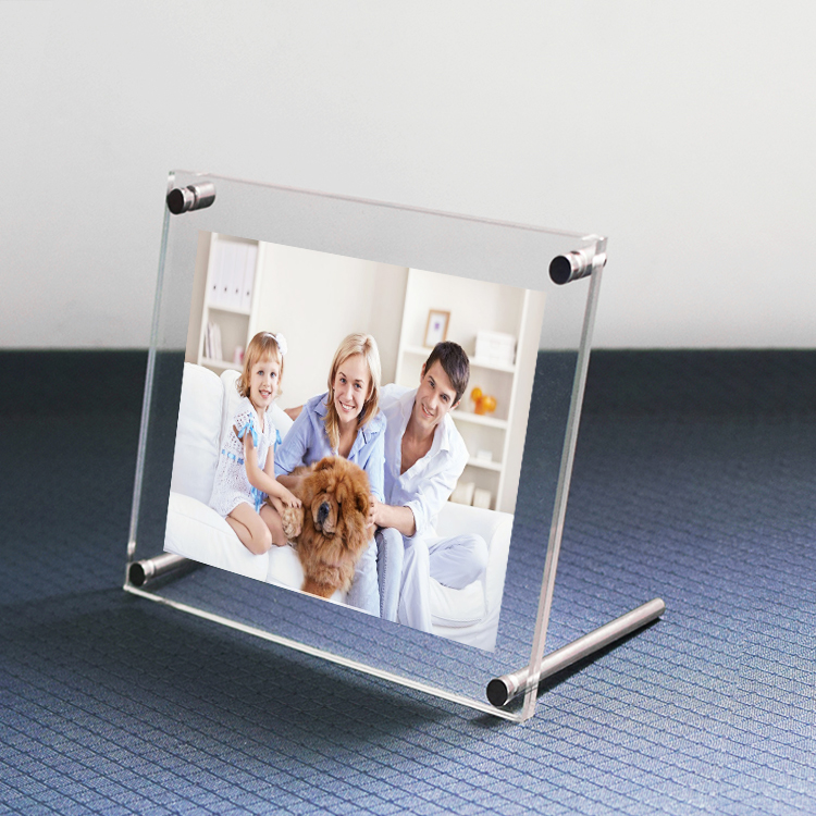 10 inch / 12 inch / 14 inch B4 khung ảnh để bàn treo tường pha lê treo khung ảnh hiển thị thẻ chứng chỉ khung - Kính kính râm nam