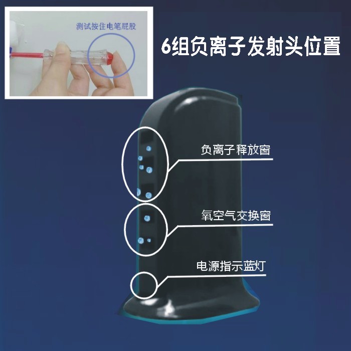 máy lọc không khí philips Máy lọc không khí ion âm phòng ngủ gia đình loại máy tính để bàn loại ion âm 5V xảy ra cùng với aldehyde formaldehyd ngoài quạt hút khói cũ máy lọc không khí daikin