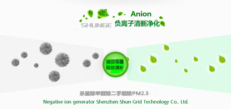 Máy lọc không khí ion âm phòng ngủ gia đình loại máy tính để bàn loại ion âm 5V xảy ra cùng với aldehyde formaldehyd ngoài quạt hút khói cũ