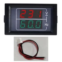 Digital Voltmeter Panel AC50-500V Frequency Counter