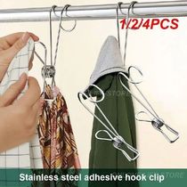 1 2 4PCS Stainless Steel Small Clip Anti-fracture Qisimiao