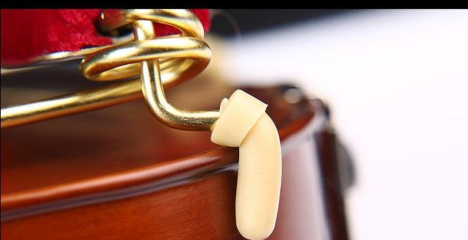 Tay cầm đàn violin có thể điều chỉnh phụ kiện bằng gỗ hỗ trợ vai 44 43 21 81 miếng đệm vai violin - Phụ kiện nhạc cụ dây guitar