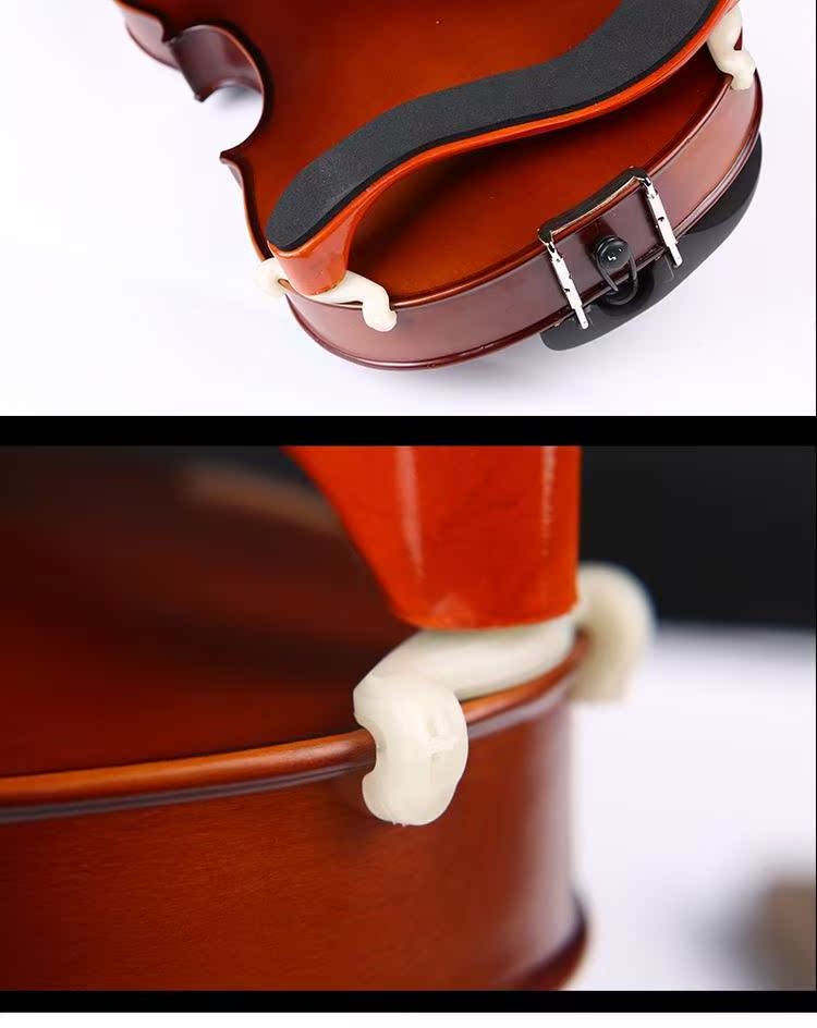 Tay cầm đàn violin có thể điều chỉnh phụ kiện bằng gỗ hỗ trợ vai 44 43 21 81 miếng đệm vai violin - Phụ kiện nhạc cụ dây guitar
