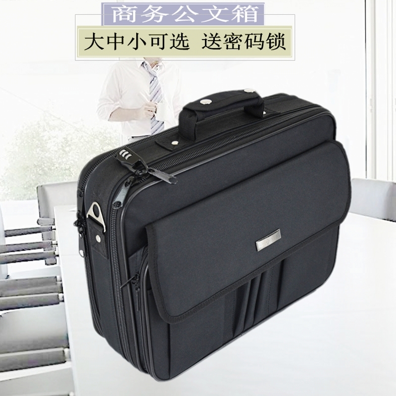Shoulder bag men's large-capacity business portable Messenger bag tool bag business trip travel briefcase men's computer backpack