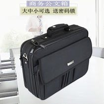 Shoulder bag mens large-capacity business portable messenger bag tool bag business travel briefcase mens computer backpack