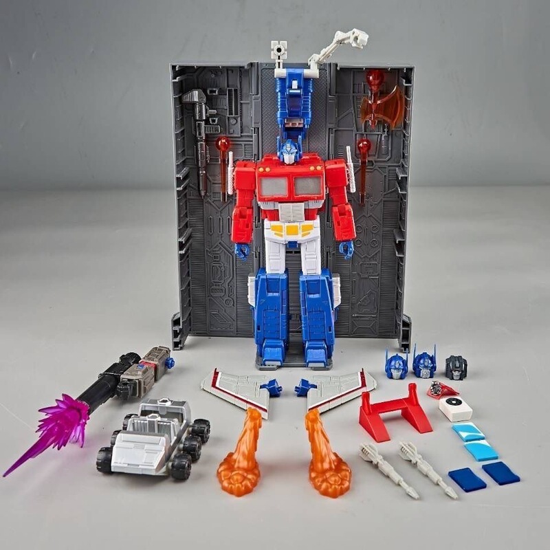 Md005 Optimus Prime Op Column Transformation Toy G1 Comic with Carriage Ko Version Ss86 Column Car Robot Model