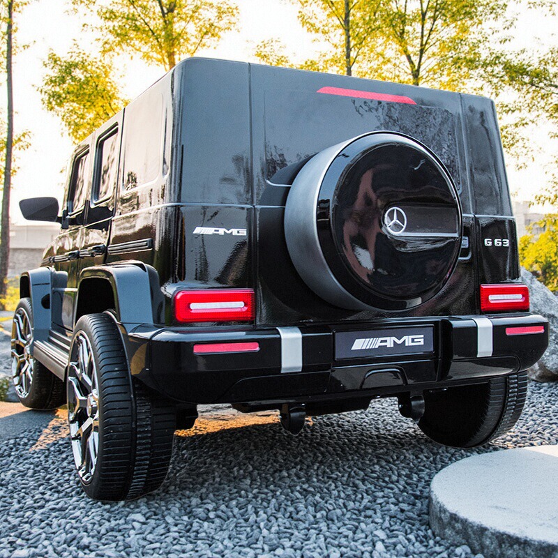 Authentic Mercedes-Benz G-Class Children's Electric Car, Large Toy Vehicle for Babies, Four-Wheel Ride-On Car, Popular Remote-Controlled Ride-On Car That Can Be Ridden