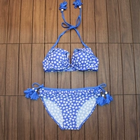 Синий принт