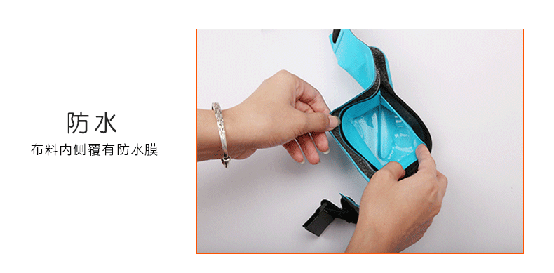 Thể thao ngoài trời đa chức năng mới chạy túi nam và nữ không thấm nước túi điện thoại di động thể dục gần gũi thời trang phần mỏng vô hình túi đeo hông vải bố