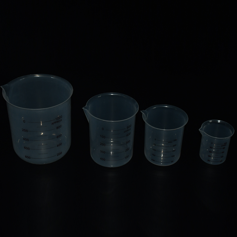 Plastic shaker measuring cup measuring cylinder small scale measuring cup 250ml 500ml Domestic food grade 1000ml laboratory