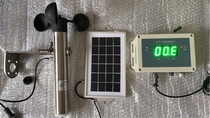 Wireless anemometer Solar powered wind speed Anemometer for cranes