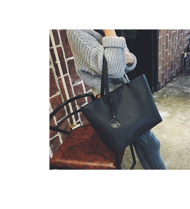 2018 phụ nữ mới của túi retro đơn giản tote túi túi lớn hoang dã thời trang giản dị nữ túi xách vai túi túi xách cầm tay nữ