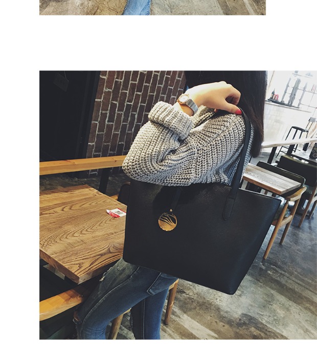 2018 phụ nữ mới của túi retro đơn giản tote túi túi lớn hoang dã thời trang giản dị nữ túi xách vai túi túi xách cầm tay nữ