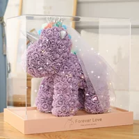 Изысканный якли фэнтезийный пурпурный корона Долина+Ассамблея фонаря SF Бесплатная доставка