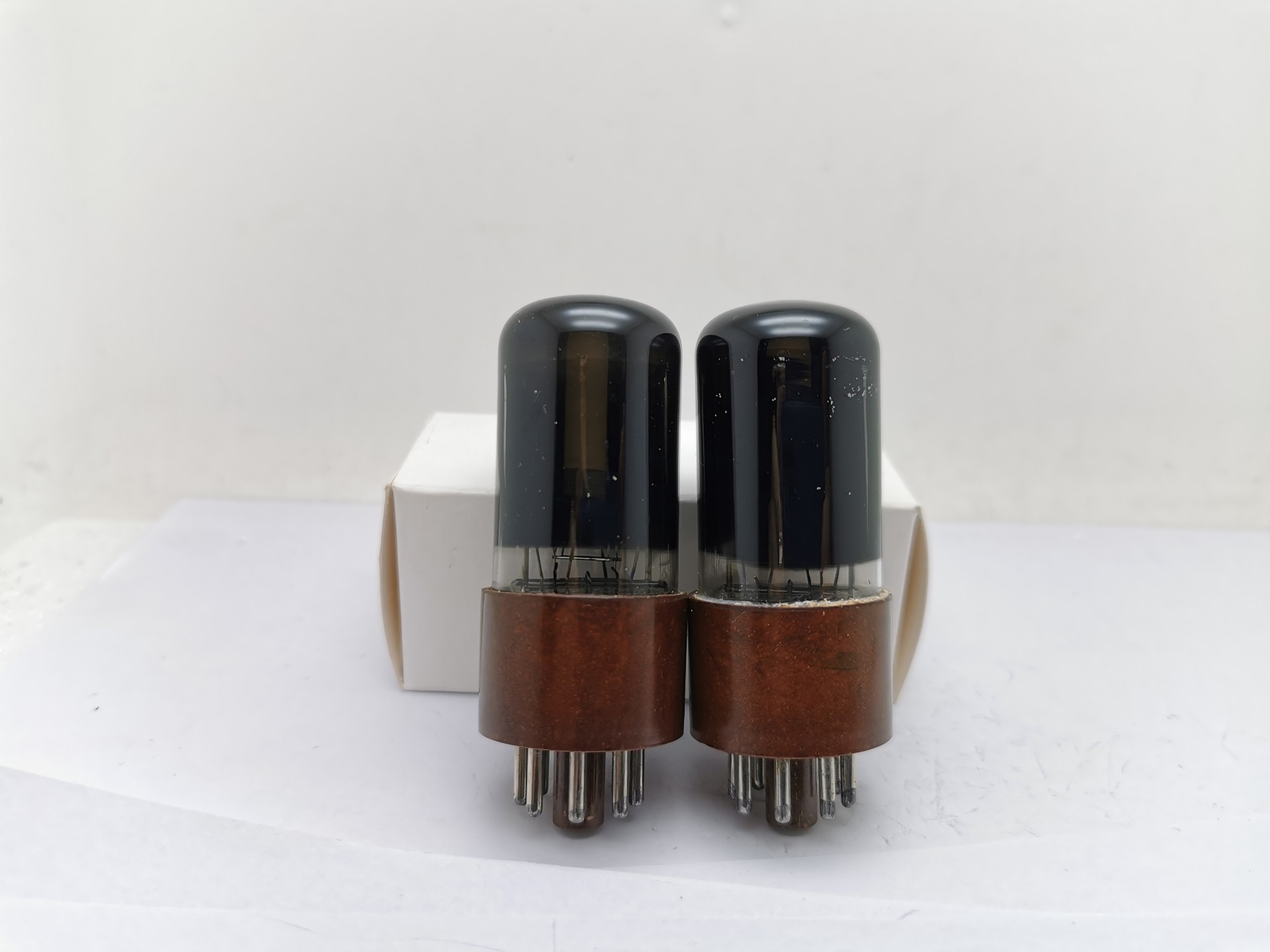 New carbon spray UK large shield CV1988 6SN8 6N8P ECC32 CV181 vacuum tube