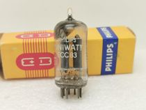 56 years brand new Dutch Philips ECC83 12AX7 electronic tube long screen slanted D ring long screen
