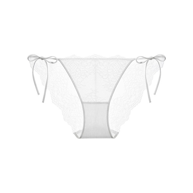 Maniform low-waisted briefs sexy low-waisted lace underwear for women light and ໂປ່ງໃສ 20610734