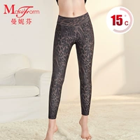 Manifin Mall với cùng một chiếc quần legging Vẻ đẹp gợi cảm mặc quần ấm legging nữ