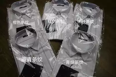 Men striped short sleeve men's shirts