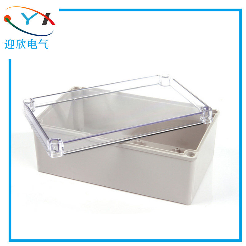 150*250*100 Transparent Cover Waterproof Junction Box Plastic Waterproof Distribution Junction Box Waterproof Box Bright Box Monitoring Box