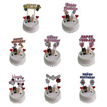 Birthday Cake Interlude Adornment Baking Dessert Making Cakes Cartoon Cute Inserts Dress Up Birthday Ambience Bucking