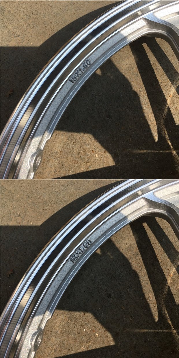 Áp dụng để khoan da báo Suzuki HJ125K-A HJ125K HJ125K-2 bánh trước và sau bằng thép bánh trước trung tâm bánh trước và sau - Vành xe máy bánh mâm xe wave 110