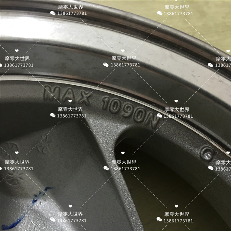 Áp dụng cho Yuexing Suzuki HJ125T-9-9A-9C-9D bánh trước và bánh sau trống bánh xe Vòng thép - Vành xe máy vành xe dream thái