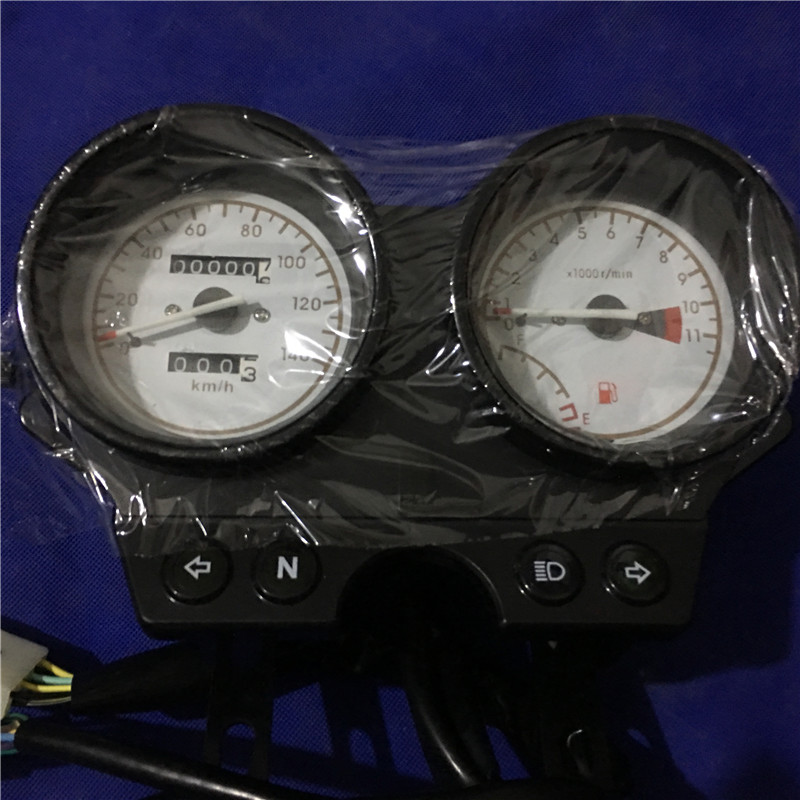 Áp dụng Jincheng Suzuki Phụ kiện xe máy SJ125-B Dụng cụ ba mã quốc gia GX125 Đồng hồ đo Tianyi Horse - Power Meter mặt đồng hồ xe sirius