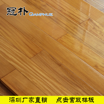South American Iron Suwood Gold Ivory Pure Solid Wood Flooring Teak Sandalwood A Grade Gold Sandalwood Log Ground Warm Locker Manufacturer Direct