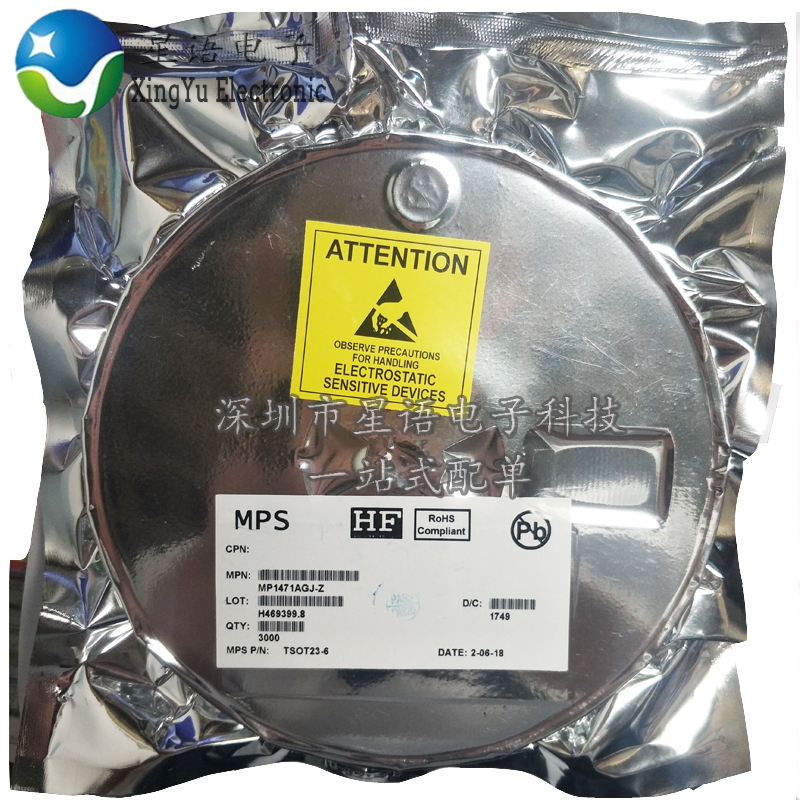 Original installation MPS MP1471AGJ-Z MP1471 TSOT23-6 TSOT23-6 DC-DC chip online version printing IAGM spot