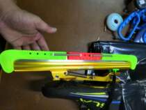 Speed ​​skating blade cover short track and avenue dislocation skate blade protection set skate blade cover three-section knife holder cover