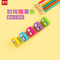 Morning light stationery 91211 single hole plastic pencil planer Cartoon pencil sharpener sharpener pen sharpener Student learning special products