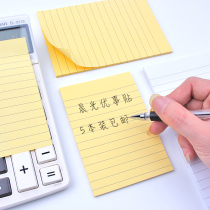 Morning light stationery Youthing post self-adhesive 40 sheets N Stickup with casual sticker convenience strip paper to sign the little benson message YS-68