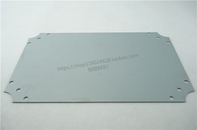 500 * 400 * 200 galvanized sheet steel distribution box underplate electric cabinet mounting plate back plate has been opened with mounting holes