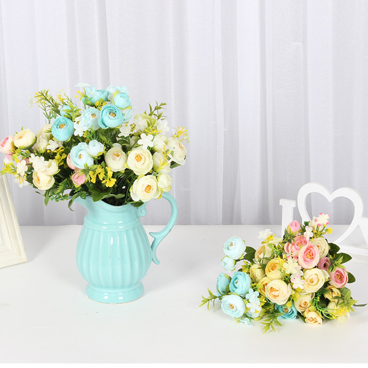 Simulation Floral Art Small Tea Plum Blossoms Wedding flower arrangements Home Floral Decoration Swing Decoration Mall Shop Window Floral Arrangement