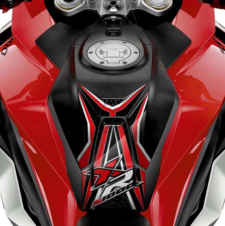Suitable for locomotive BMW S1000XR 2020-2021 fuel tank sticker fishbone sticker anti-scratch anti-collision strip