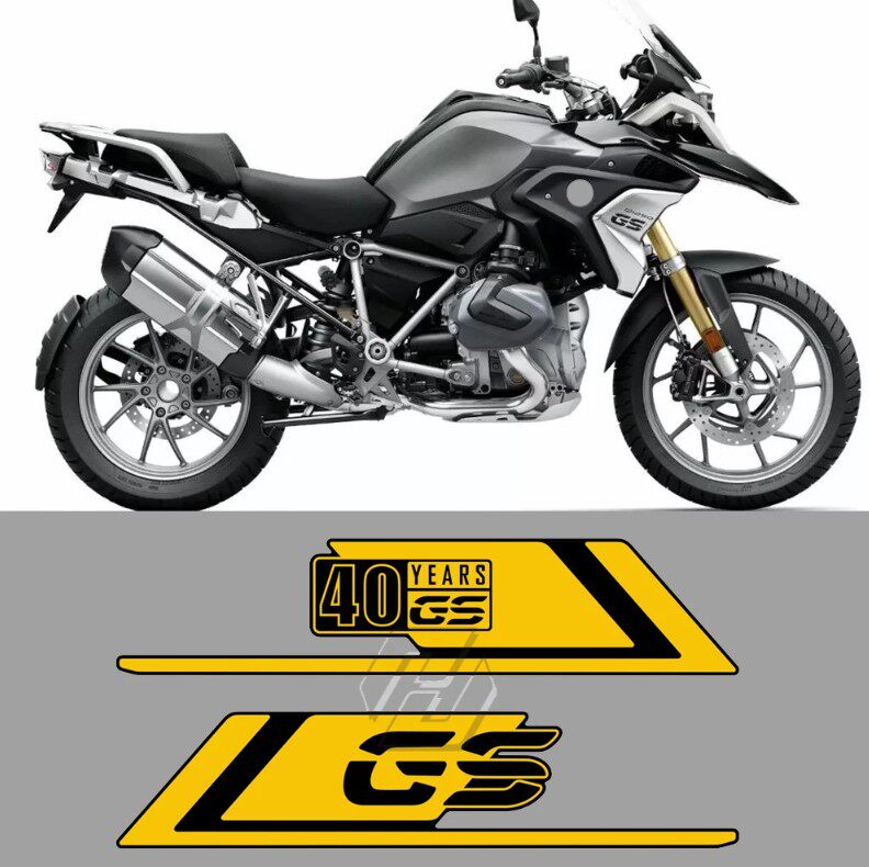 Suitable for BMW BMW R1250GS R1200GS front side panel sticker waterfowl 17-20 years waterproof decal