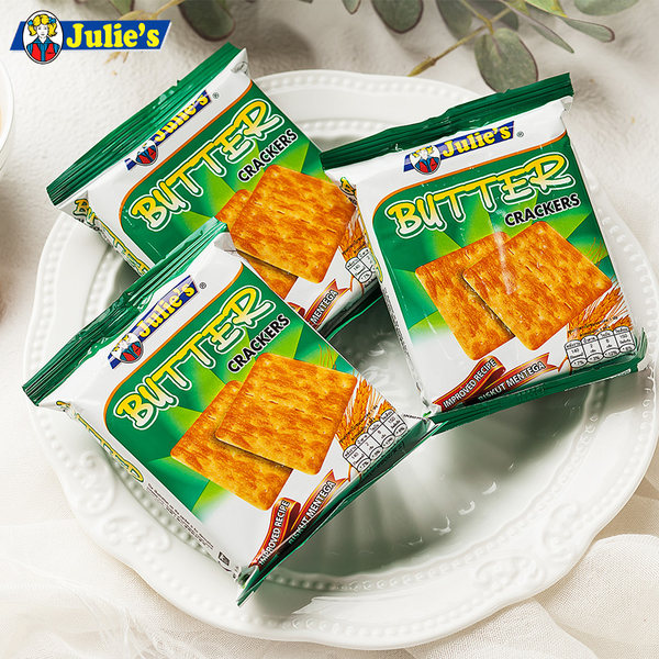 0反式脂肪 马来西亚进口 Julie’s 茱蒂丝 奶油苏打饼干 250g*4袋 天猫优惠券折后￥35.8包邮（￥45.8-10）